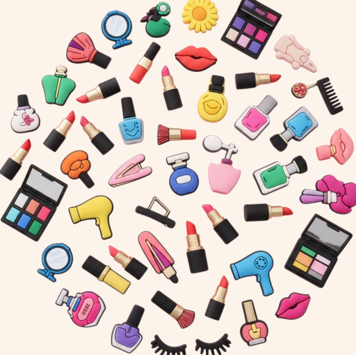 Beauty inspired charms