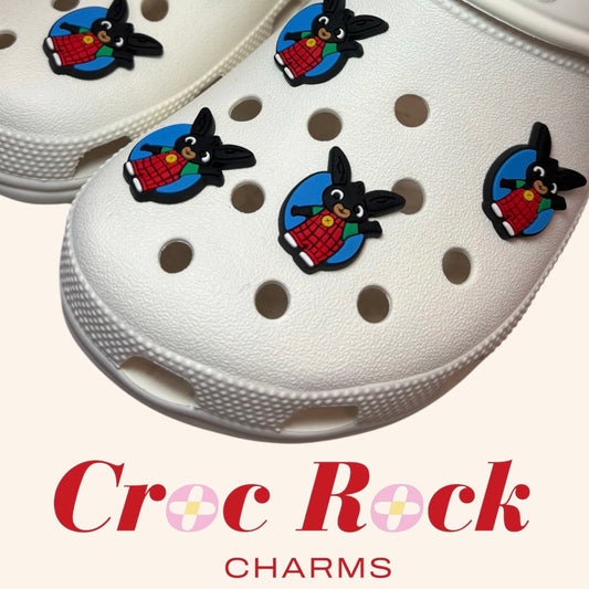 Bing Bunny inspired shoe charm for kids Crocs