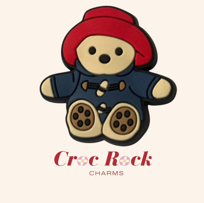 Paddington Bear - Sitting Croc Charm