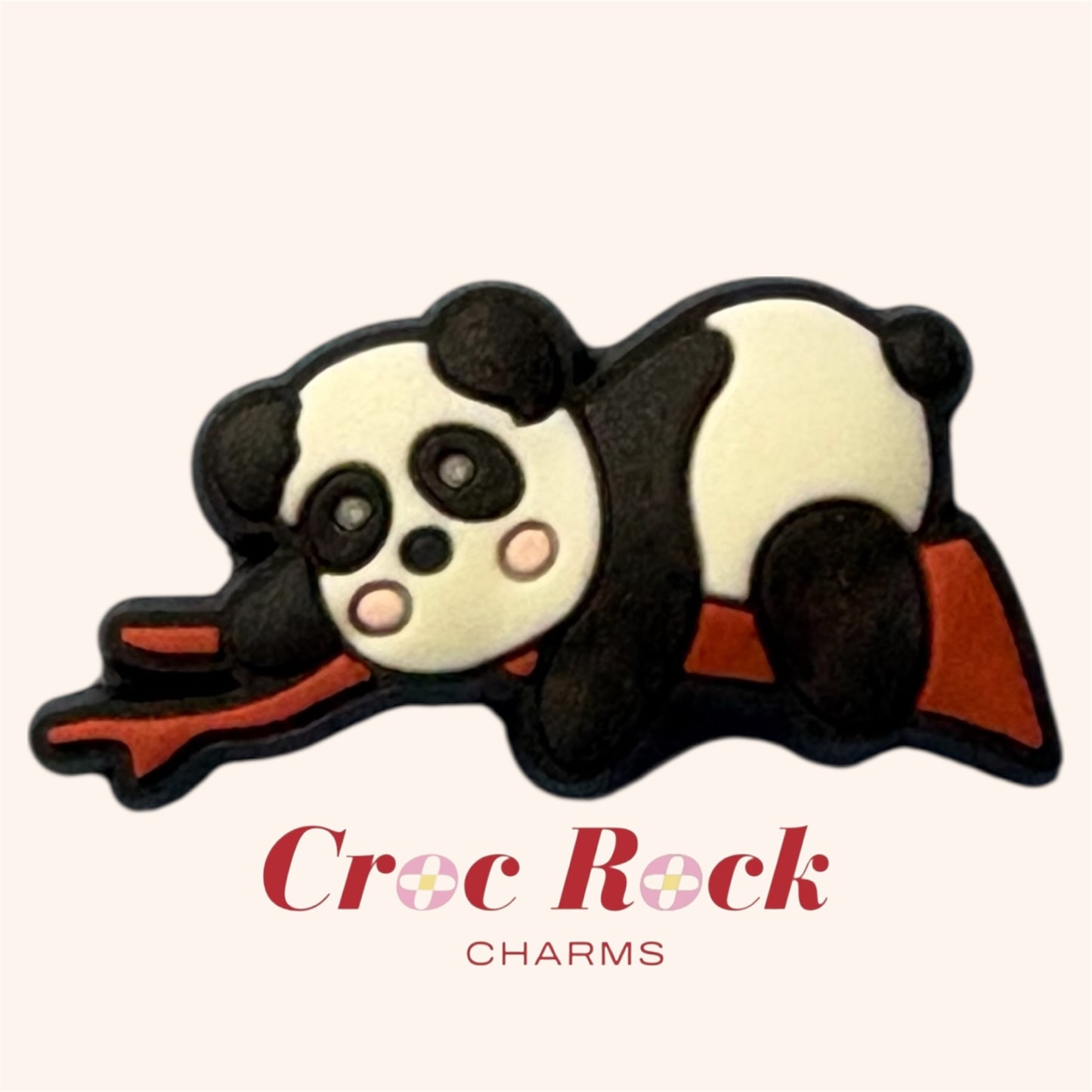 Panda Croc Charm