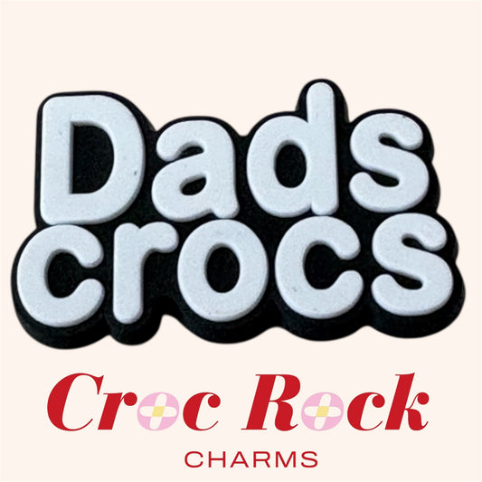 Dad's Crocs Croc Charm - Father's Day Gift | Croc Shoe Charm