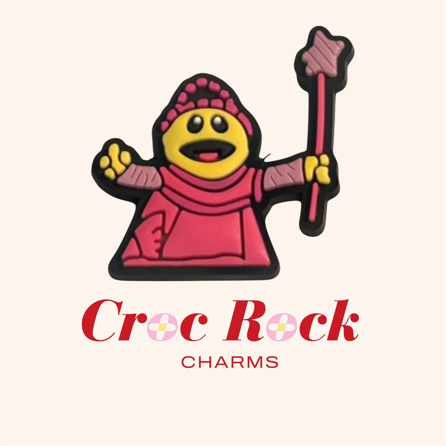 Nanalan Croc Charm - Mona Character Shoe Decoration