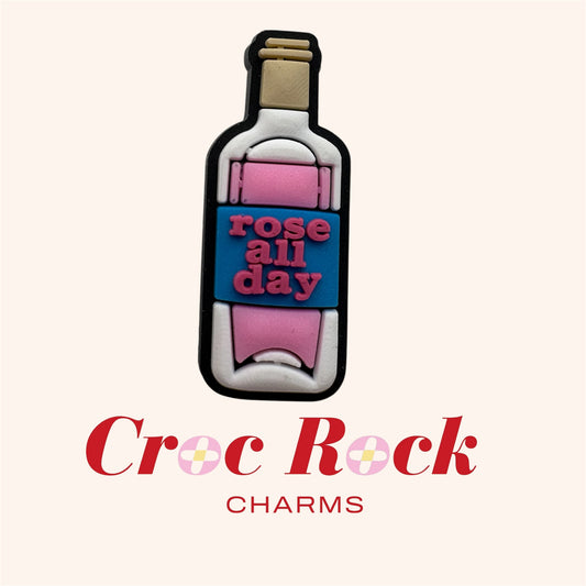 Rose All Day Croc Charm