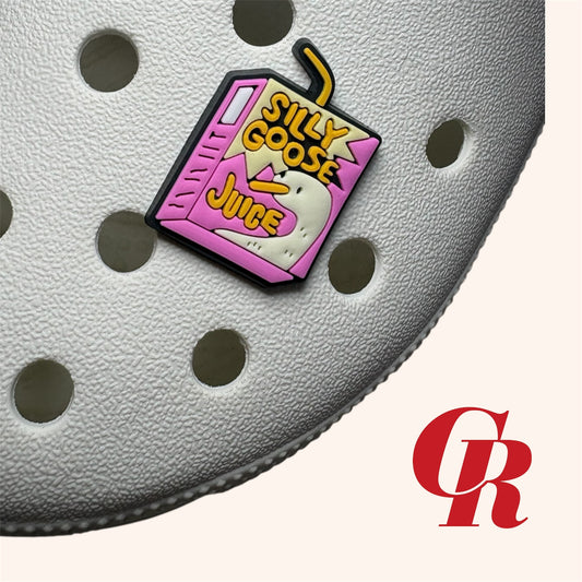 Silly Goose Juice Inspired Croc Charm